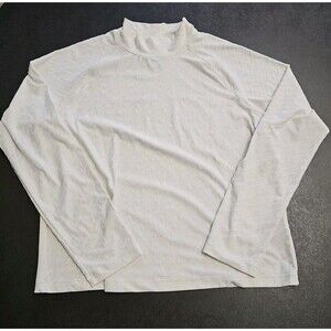 Nike Sportswear Icon Clash Women's Mock Long-Sleeve Ivory Top XL DN5050-133
